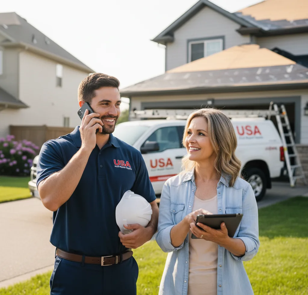 USA Roof Repair Experts customer support in South Park